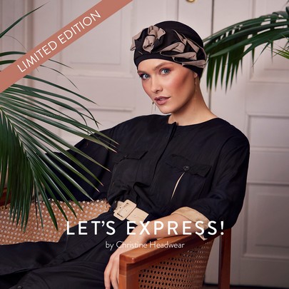 Nava Express Limited style fra Christine Headwear. flot turban til kræftramte
