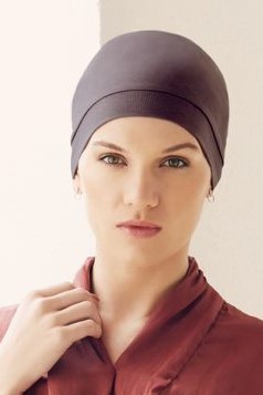 Laura Turban Raisin Turban til kræftramte fra viva headwear